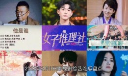 每日影视剧娱乐吃瓜合集,娱乐圈新鲜事一网打尽